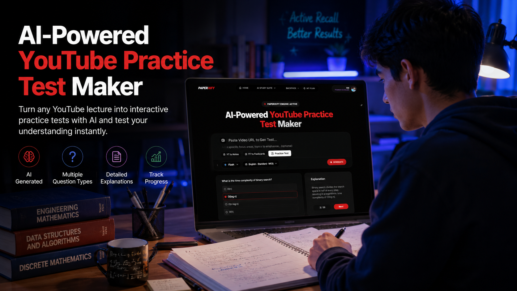 How I Turned YouTube Lectures Into Practice Tests and Finally Started Retaining What I Studied